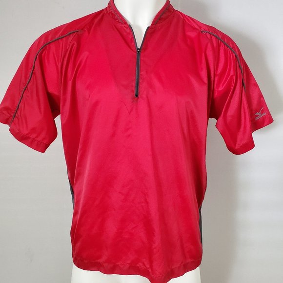 Mizuno Light Weight Jacket Short Sleeve Size M - Picture 1 of 5